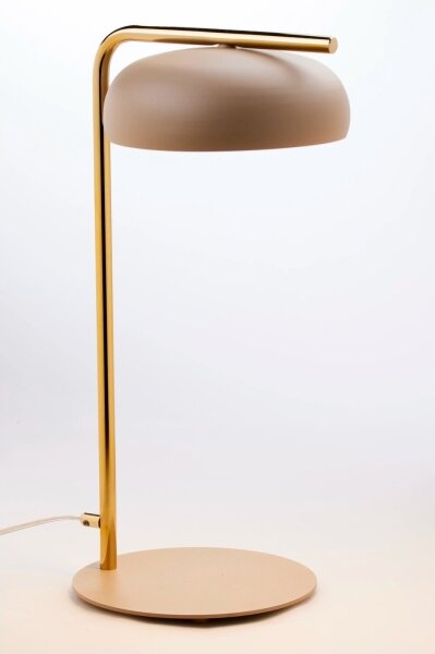 Stolní lampa OLAF 1xGX53/12W/230V béžová/zlatá