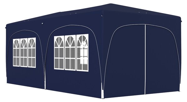 Pavilon Outsunny 3x6m, vodoodpudivý, pevný, zimní skládací pavilon, UV ochrana 50+, skládací párty stan s 6 bočními panely, taška na zahradní pavilon