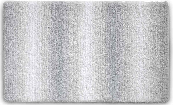 Koupelnová předložka Ombre 100x60 cm polyester šedá