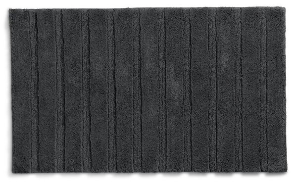Koupelnová předložka Megan 80x50 cm bavlněná žula šedá