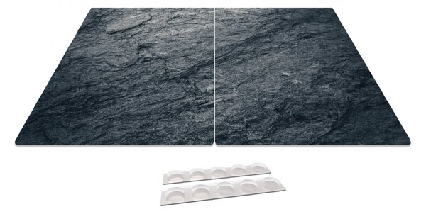 Skleněná kuchyňská deska GRANIT 60x52cm - krájecí deska - ochranná deska,HC52x30_00011