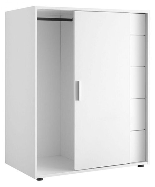 Komoda 1dv 5šx (Bílá) Case