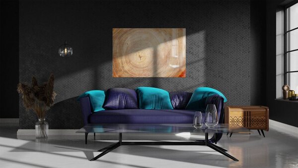 Allboards,Skleněná magnetická tabule- dekorativní obraz DŘEVO 60x40 cm,TS64_30008