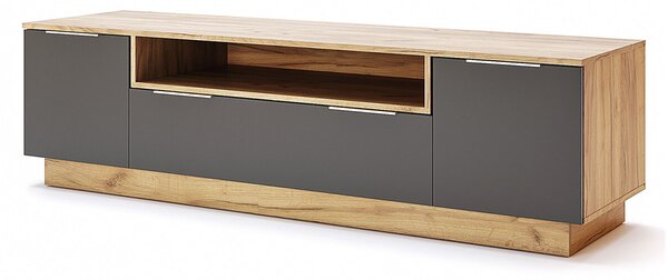 TV stolek 1,8 m Lava / dub kraft Luna