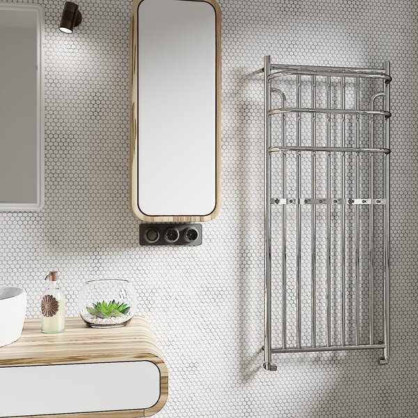 Imers Minas koupelnový radiátor designově 120x53 cm bílá G00453012002