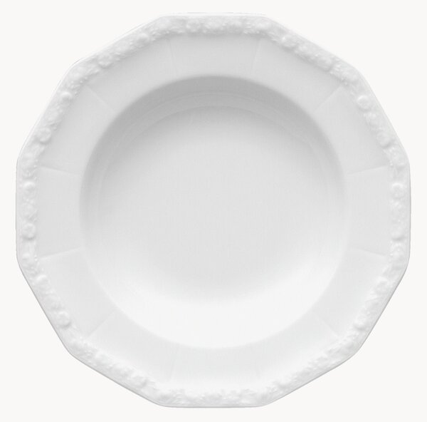 Porcelánový hluboký talíř Maria White