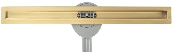 Odtokový žlab Rea Neo Slim Mirror Pro 90 - zlatý