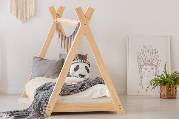 Dětská postel Teepee - Nikol Velikost spací plochy: 140x80