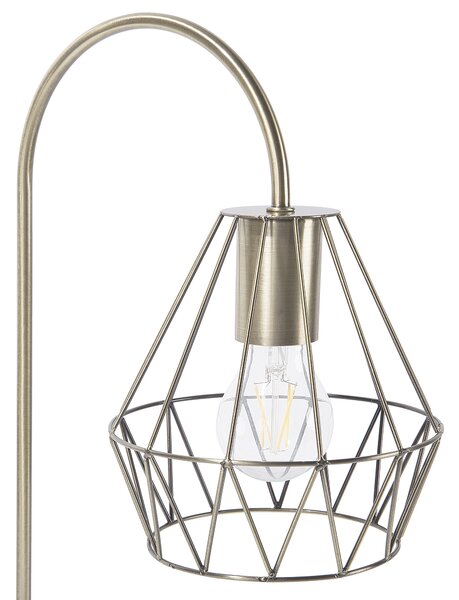 Stolní lampa MOONI Kov Mosazná
