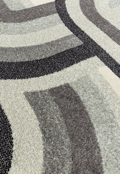 Tribeca Design Kusový koberec Dinamo Retro Grey Rozměry: 80x150 cm
