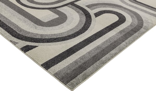 Tribeca Design Kusový koberec Dinamo Retro Grey Rozměry: 80x150 cm