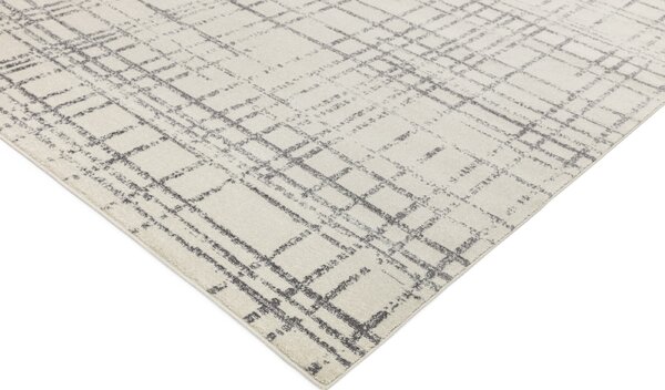 Tribeca Design Kusový koberec Dinamo Grid Grey Rozměry: 120x170 cm