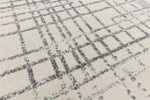 Tribeca Design Kusový koberec Dinamo Grid Grey Rozměry: 120x170 cm