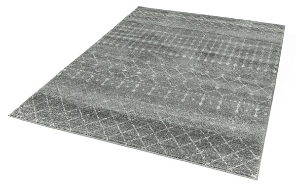 Tribeca Design Kusový koberec Dinamo Nomadic Dark Grey Rozměry: 80x150 cm
