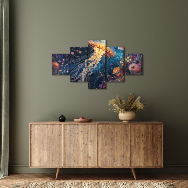 Obraz - Magická medúza (125x70 cm)