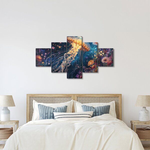 Obraz - Magická medúza (125x70 cm)