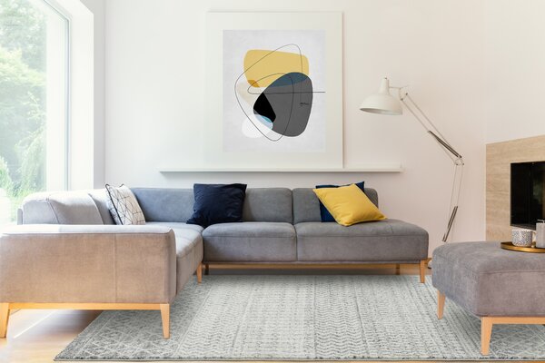 Tribeca Design Kusový koberec Dinamo Aztec Grey Rozměry: 120x170 cm