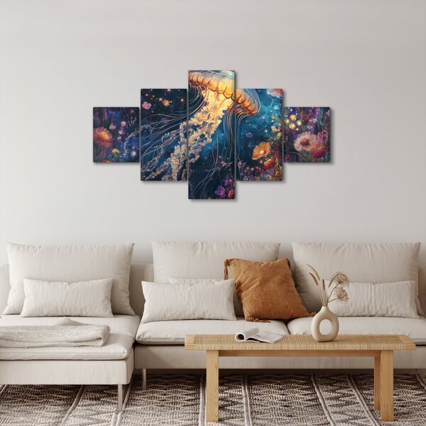 Obraz - Magická medúza (125x70 cm)