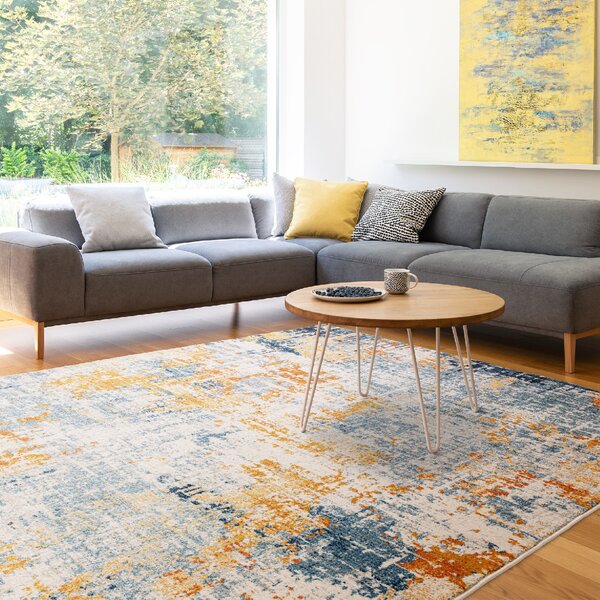Tribeca Design Kusový koberec Dinamo Illusion Ochre Rozměry: 80x150 cm