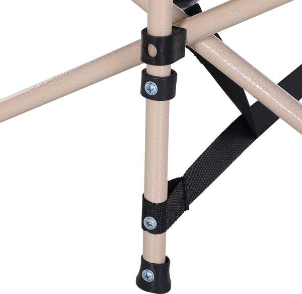 Skládací kempovací postel Outsunny s taškou 190 x 68 x 52 cm pro kempování do 150 kg, postel pro hosty, skládací postel pro vnitřní a venkovní použití