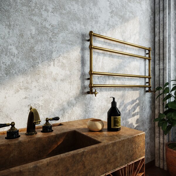 Imers Gesi koupelnový radiátor designově 53x100 cm bílá G00853010002
