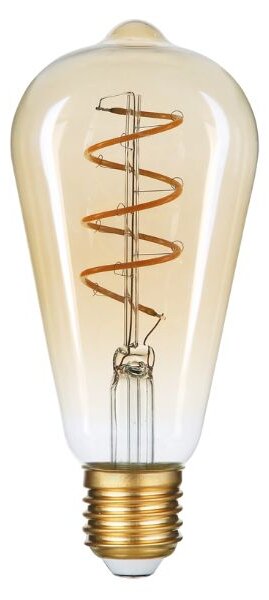 Prémiová designová retro LED žárovka E27 4,5W 400lm EXTRA TEPLÁ ST58 ekv. 35W 3 roky