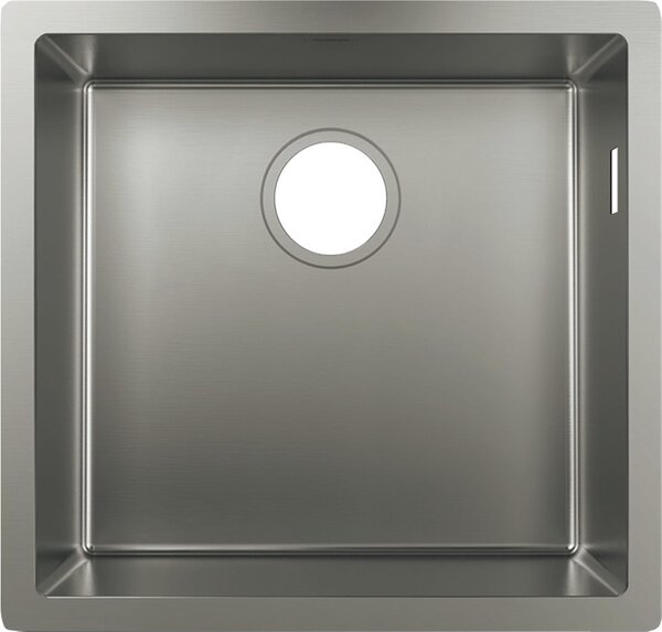 Hansgrohe S 71 ocelový dřez 40.2x40 cm 43425800