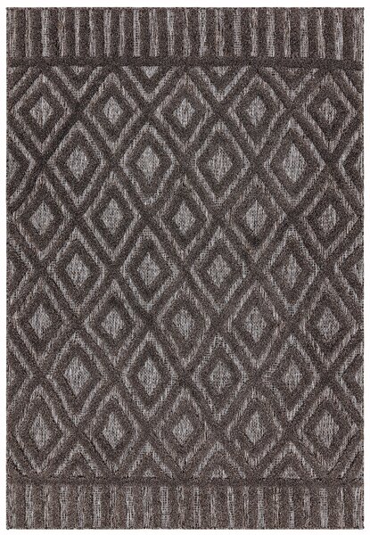 Tribeca Design Kusový koberec Secco Charcoal Diamond Rozměry: 120x170 cm