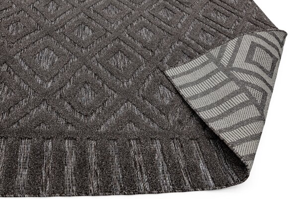 Tribeca Design Kusový koberec Secco Charcoal Diamond Rozměry: 120x170 cm