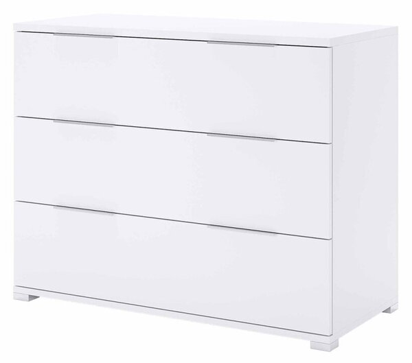 Komoda 3šx Super Mat Bílá Barton
