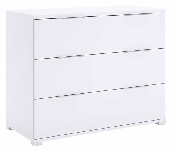 Komoda 3šx Super Mat Bílá Barton