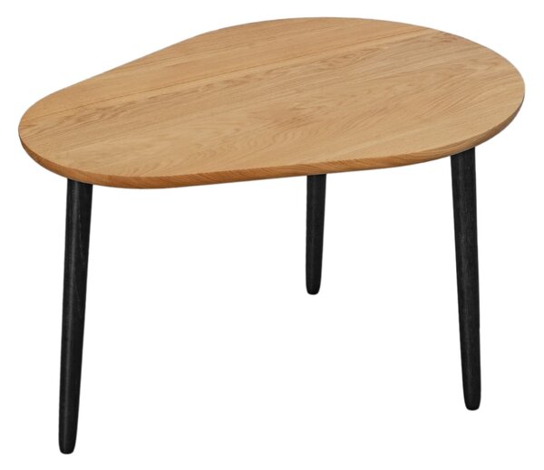 Dubový konferenční stolek Avokádo, přírodní barva