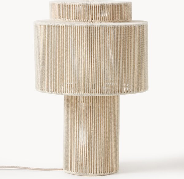 Stolní lampa z lněných nití Lace