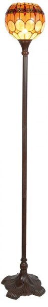 Stojací lampa Tiffany Ronald – 27x184 cm