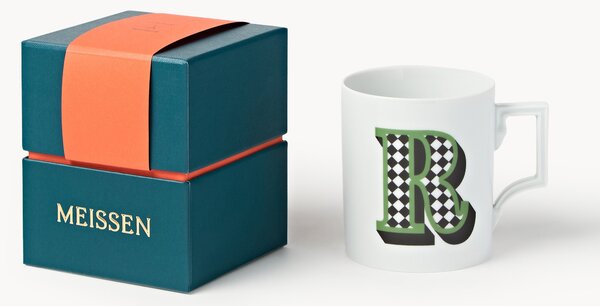 Westwing x MEISSEN, ručně vyrobený hrnek Initials's dekorací Motif