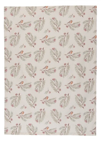 Bavlněná kuchyňská utěrka Vintage Green Pine- 50*70 cm – 50x70 cm
