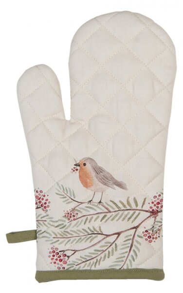 Kuchyňská bavlněná chňapka Vintage Green Pine – 18x30 cm