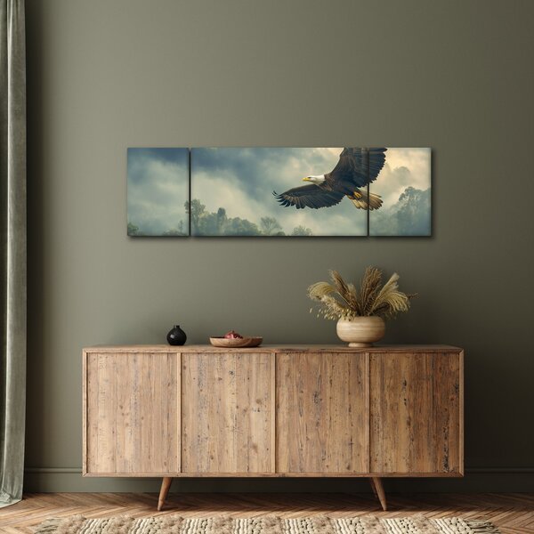 Obraz - Letící orel (170x50 cm)