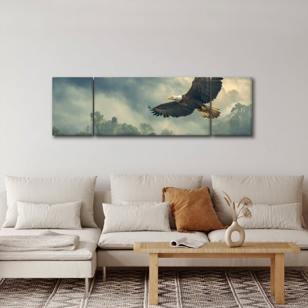 Obraz - Letící orel (170x50 cm)