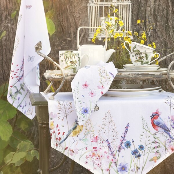Kuchyňská bavlněná utěrka So Floral – 50x70 cm