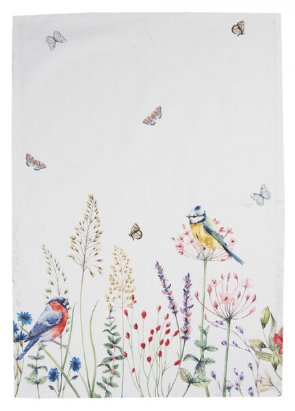 Kuchyňská bavlněná utěrka So Floral – 50x70 cm