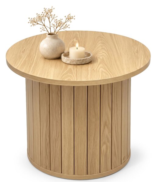 Ak furniture Konferenční stolek Nubo 48 cm dub přírodní