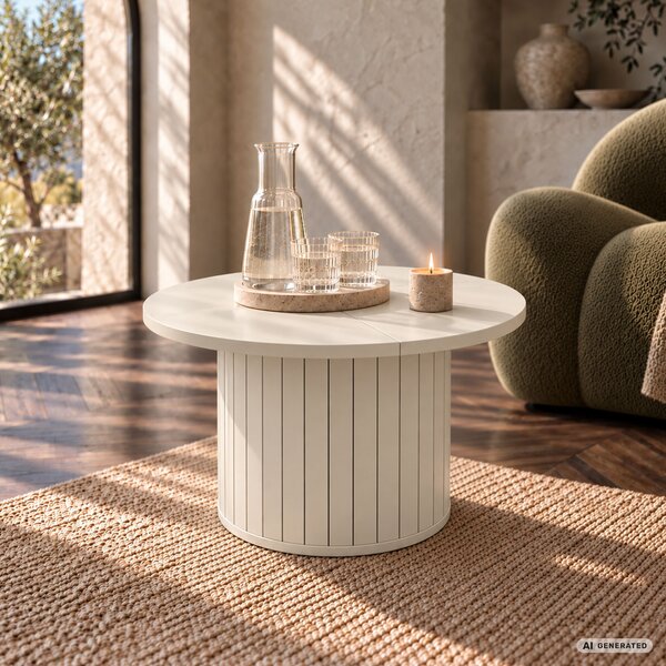 Ak furniture Konferenční stolek Nubo 60 cm kašmírový