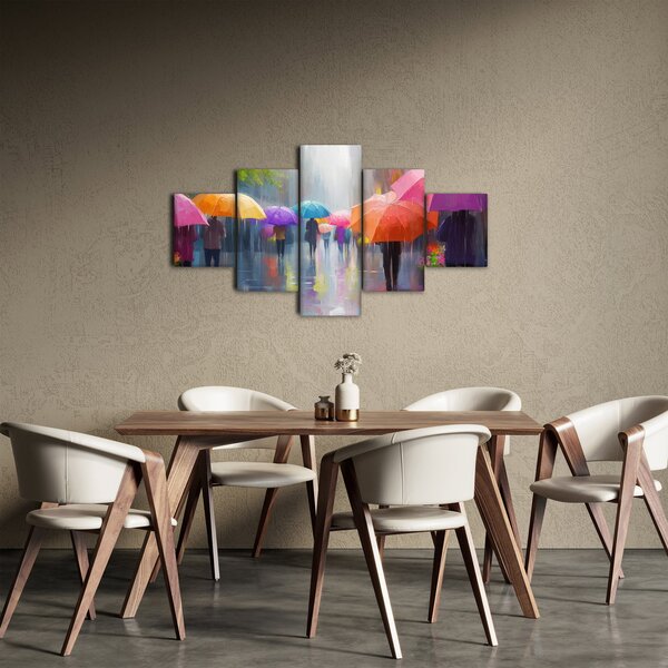 Obraz - Deštivý den (125x70 cm)
