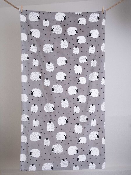 MK Lůžkoviny Osuška 90 x 170 cm - Ovečky