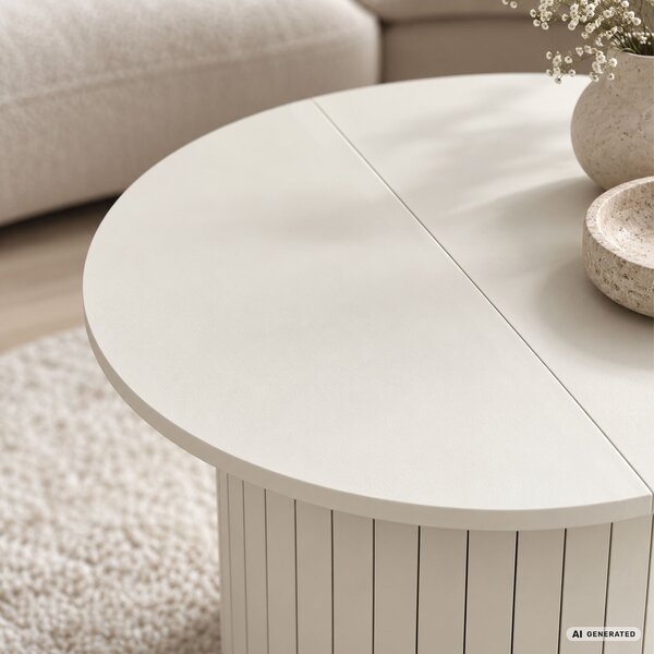 Ak furniture Konferenční stolek Nubo 60 cm kašmírový