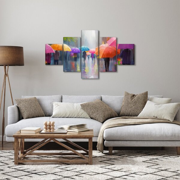 Obraz - Deštivý den (125x70 cm)