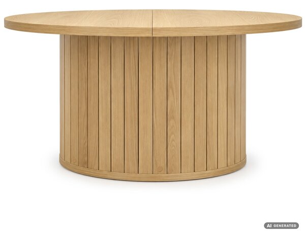 Ak furniture Konferenční stolek Nubo 80 cm dub přírodní