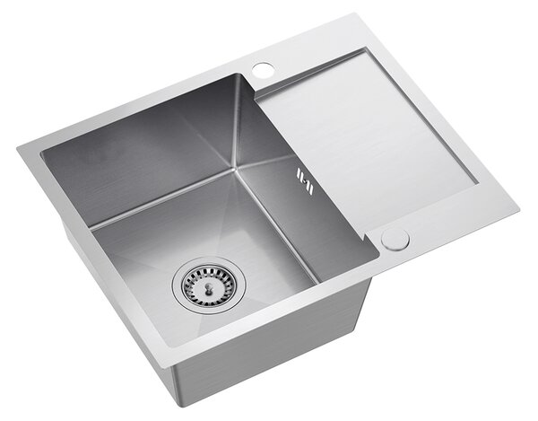 Kuchyňský nerezový dřez QUADRON LUKE 116 + BATERIE 60x48x20 cm