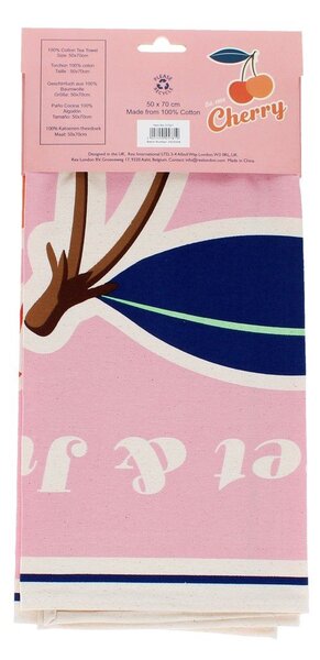 Bavlněná utěrka 70x50 cm Cherry – Rex London
